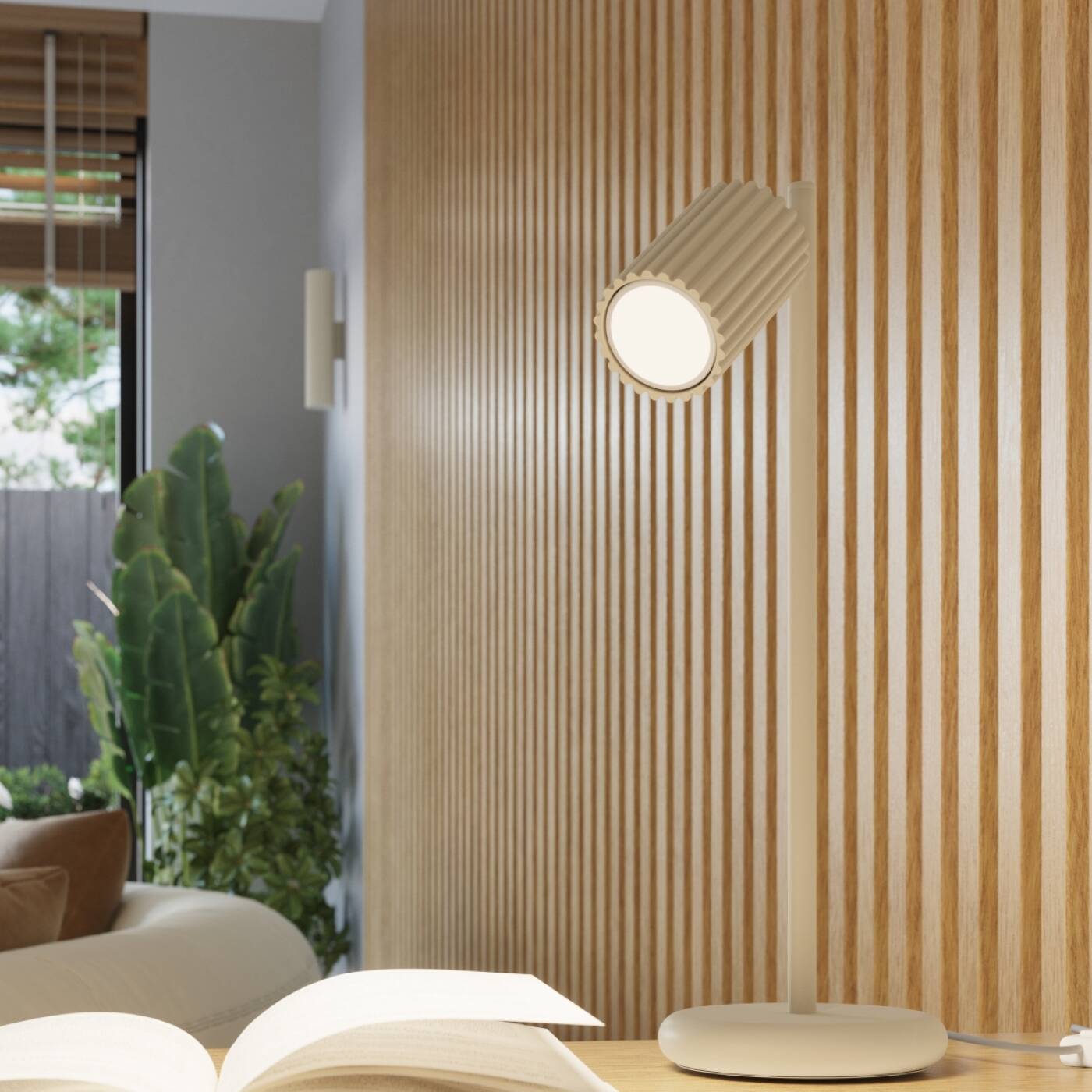 Sollux Lighting Karbon kinkiet 2x10 W beżowy SL.1596 - Wysyłka w 24h