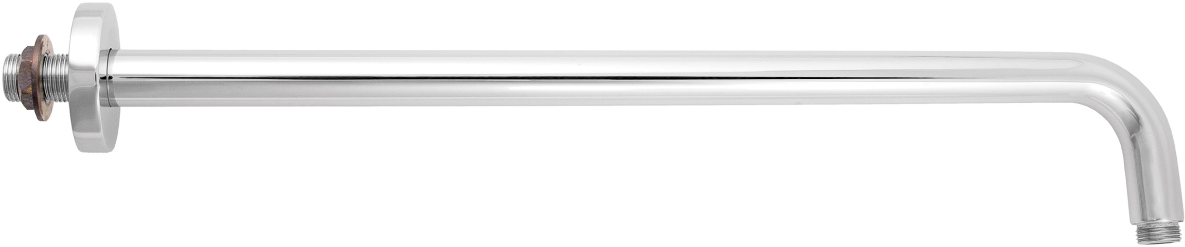 Omnires ramię prysznicowe 40 cm ścienne chrom RA01LCR