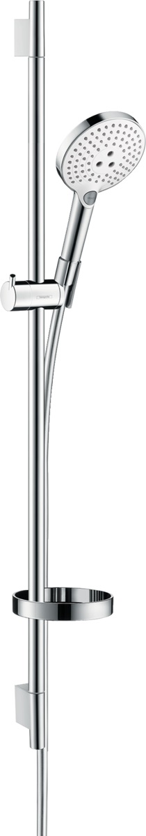 Hansgrohe Raindance Select S zestaw prysznicowy ścienny biały/chrom 26631400