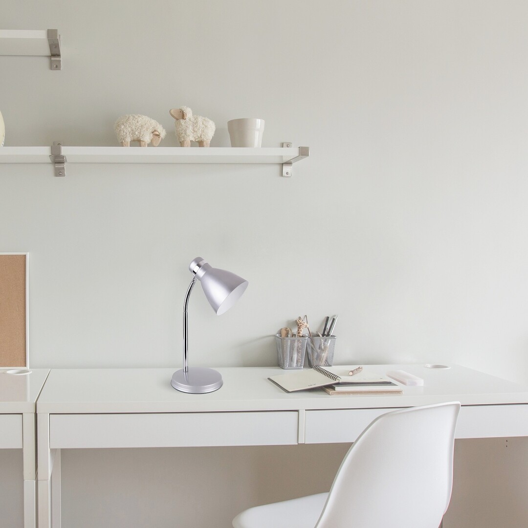 Rabalux Patric lampa biurkowa 1x40W srebrny 4206 - Wysyłka w 24h