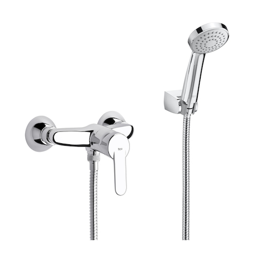 Roca Victoria-N bateria prysznicowa ścienna chrom A5A2025C02 - Wysyłka w 24h