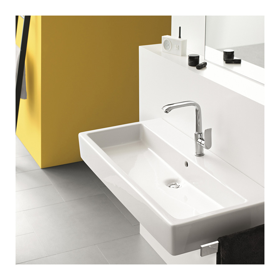 Hansgrohe Metris bateria umywalkowa stojąca EcoSmart chrom 31087000
