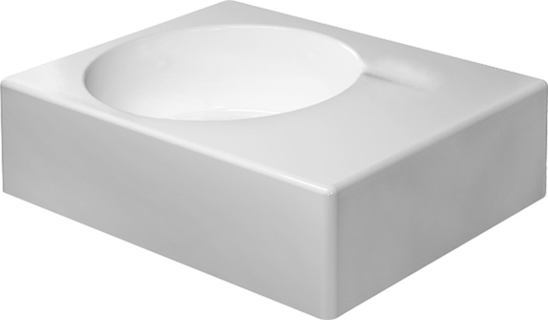 Duravit Design Classics Scola umywalka 61,5x46 cm prostokątna lewa biała 0684600000