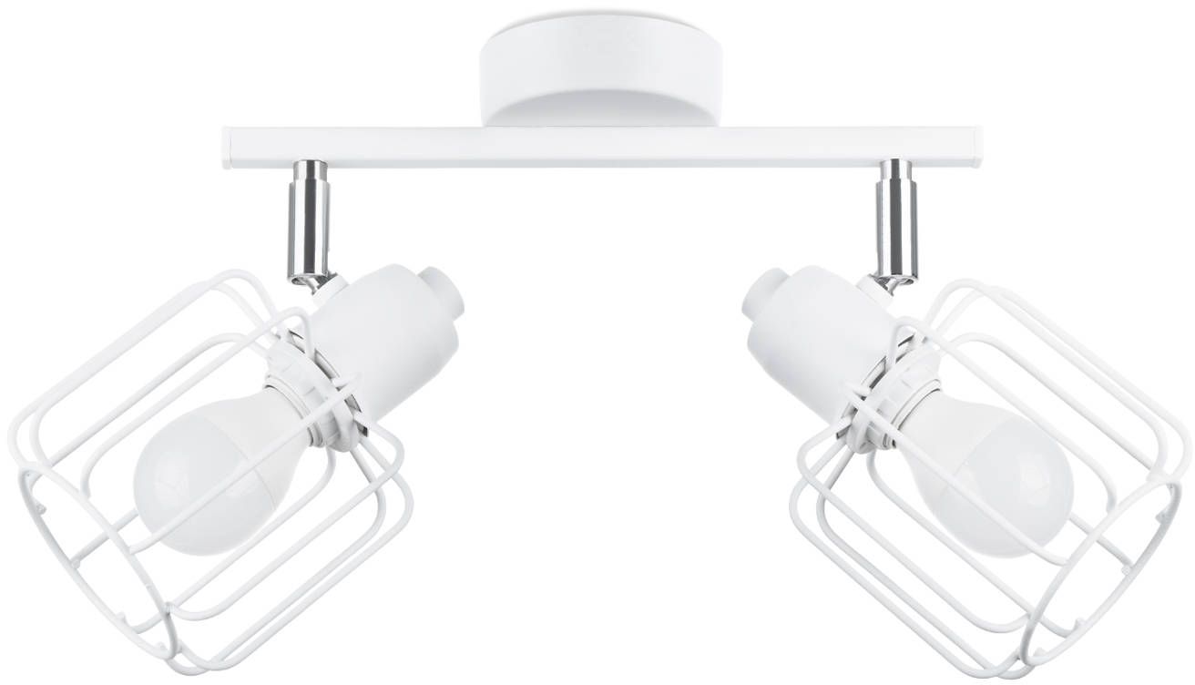 Sollux Lighting Beluci lampa podsufitowa 2x40W biała SL.1112