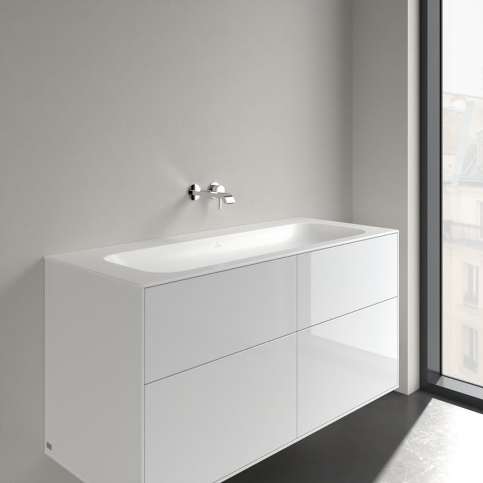 Villeroy & Boch Finion umywalka 120x50 cm meblowa prostokątna CeramicPlus stone white 4164C3RW