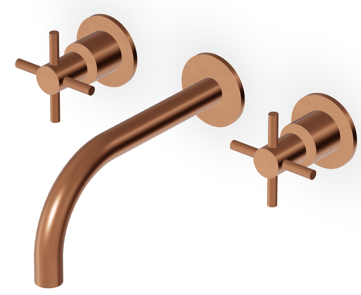 Zucchetti Helm bateria umywalkowa podtynkowa miedź ZHM760.XP91