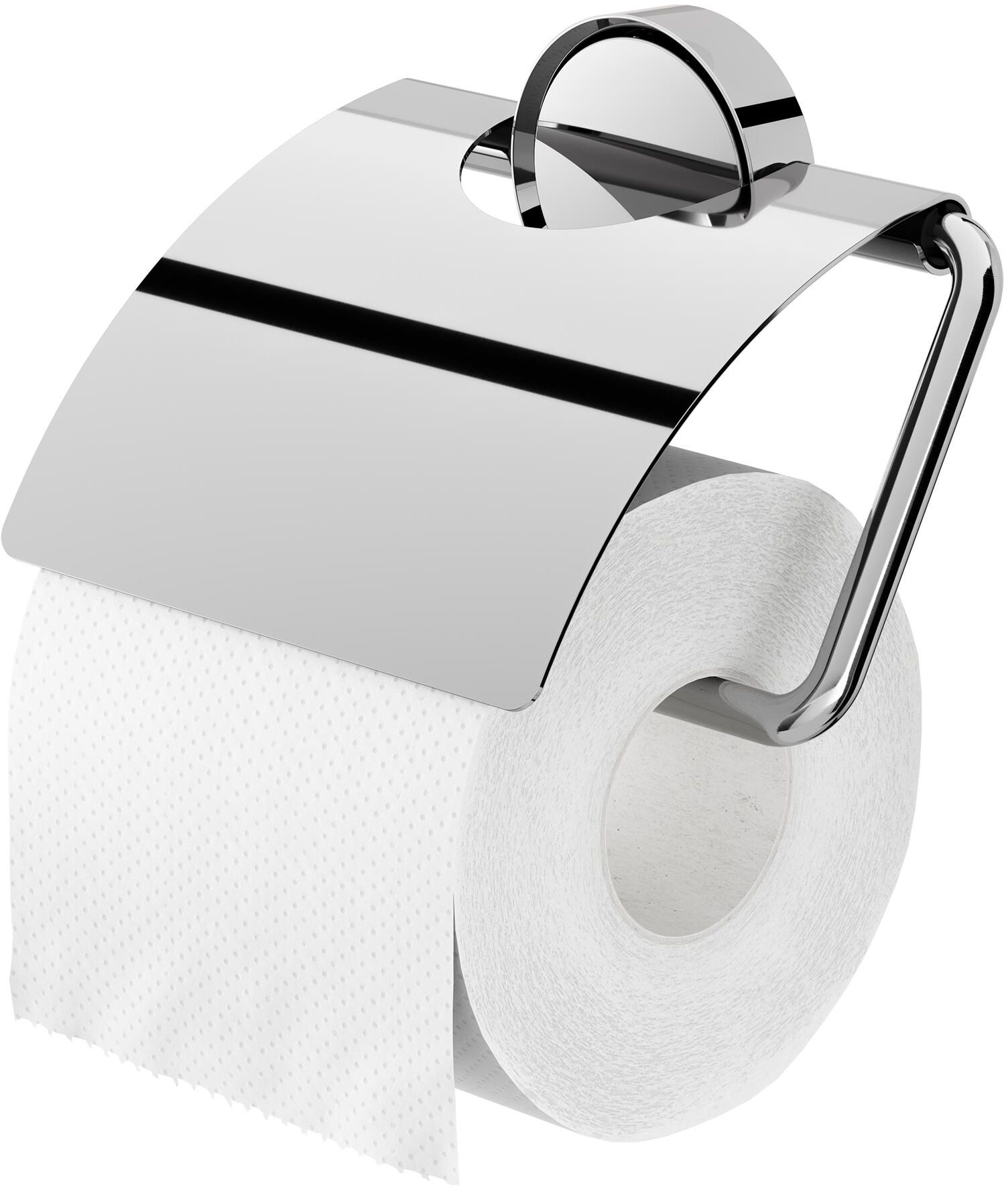 Tiger Ace uchwyt na papier toaletowy z pokrywą stal nierdzewna polerowana 800602