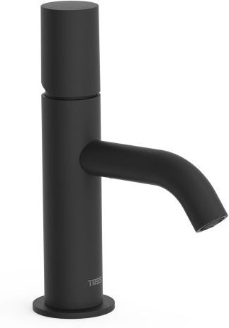 Tres Study Exclusive bateria umywalkowa stojąca czarny mat 26190301NM