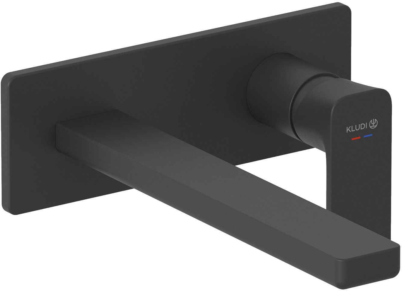 Kludi Renon bateria umywalkowa podtynkowa czarna 422453975