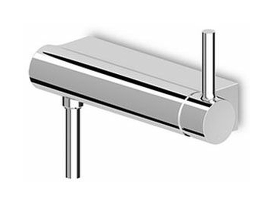 Zucchetti Pan bateria prysznicowa ścienna czarny mat gofrowany ZP6068.N1