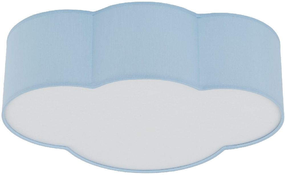 TK Lighting Cloud plafon 4x15 W niebieski 6071