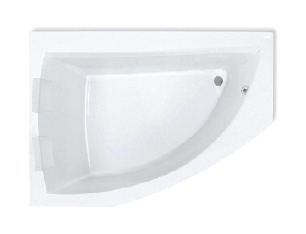Roca Aquamarina wanna narożna 175x100 cm lewa biała A24T233000