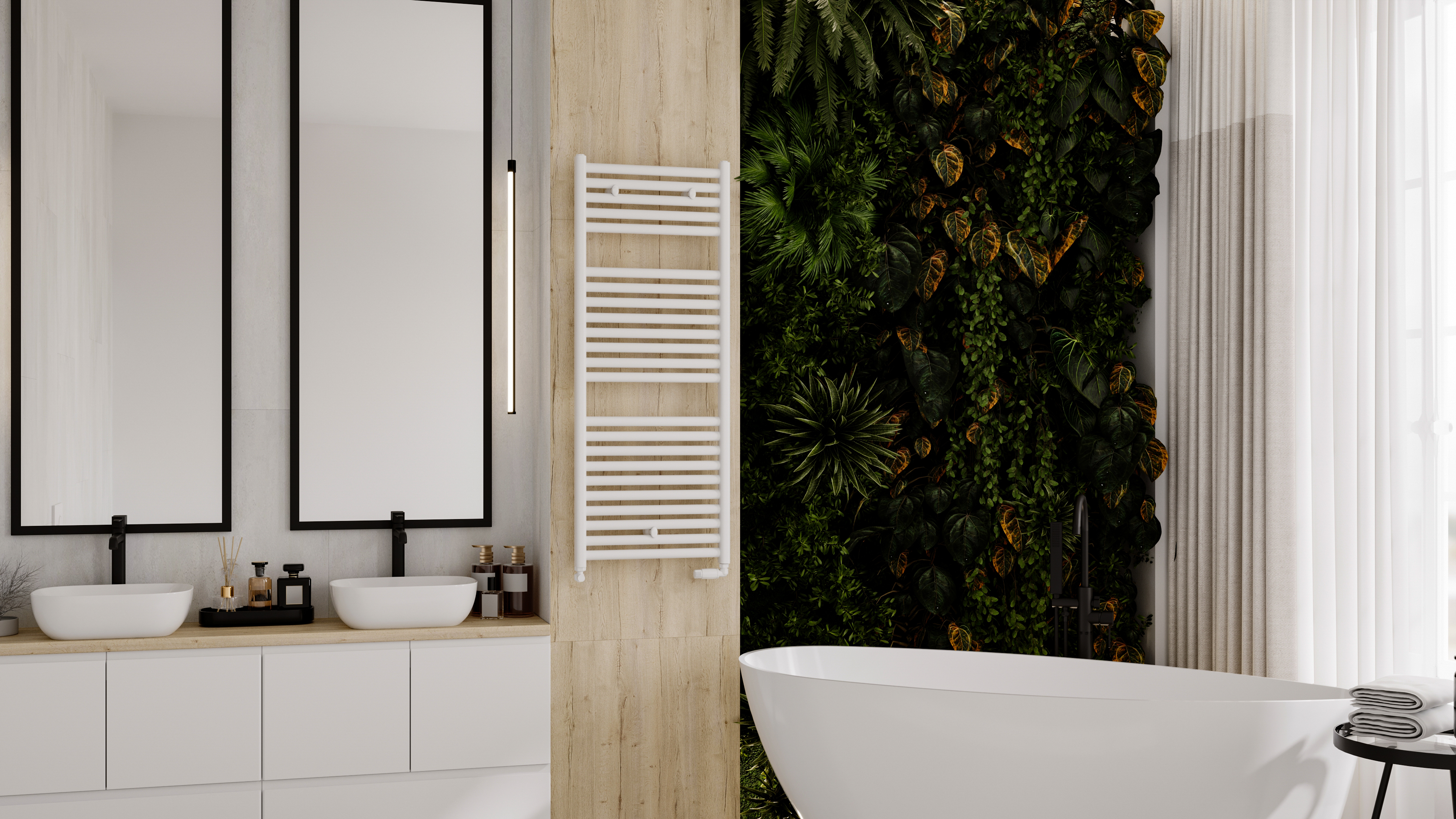 Luxrad Ares Elektro grzejnik elektryczny 64,8x45 cm biały ARES6484509003ERG