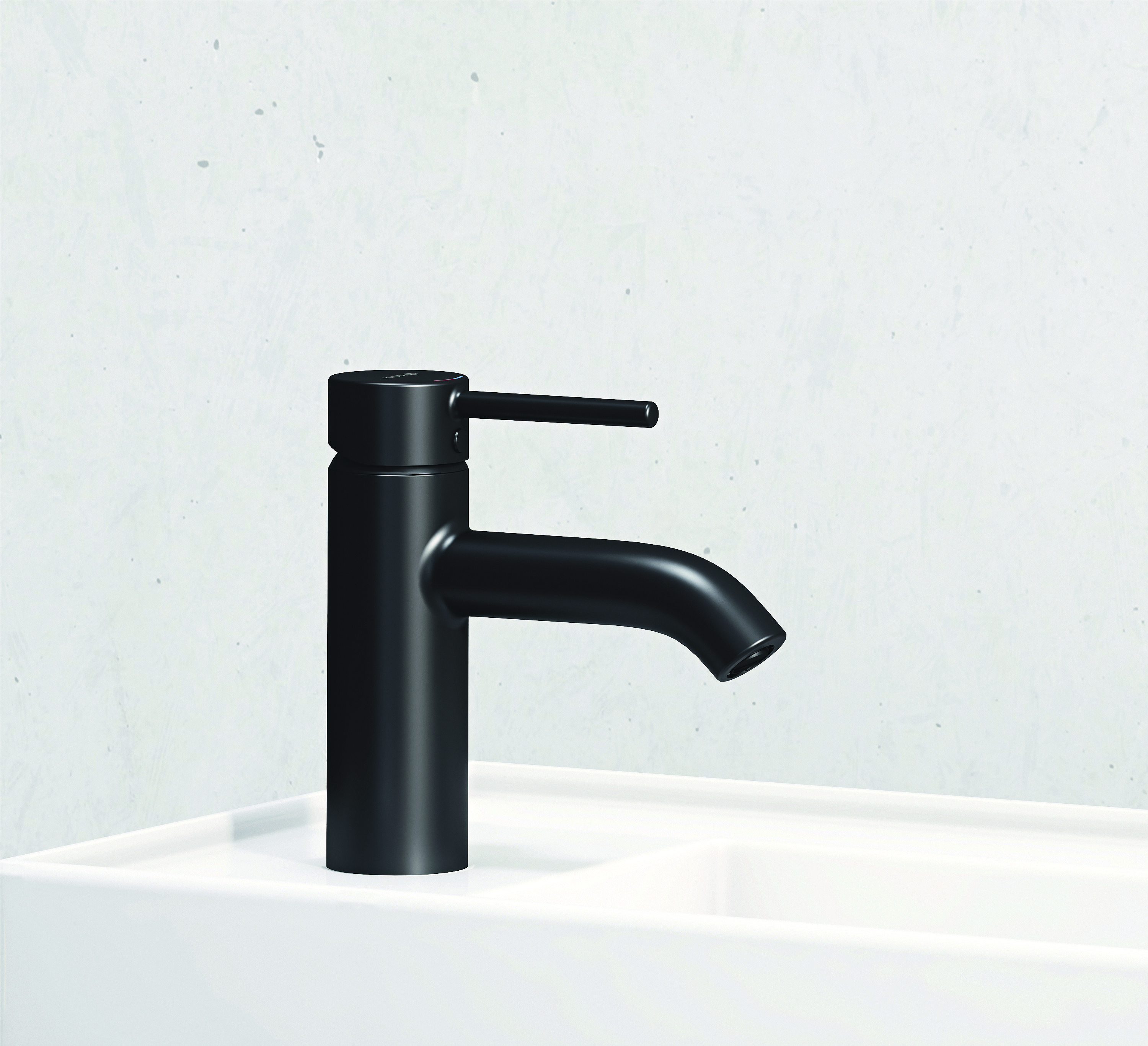 Kludi Bozz bateria umywalkowa stojąca czarny mat 382723976 - Wysyłka w 24h