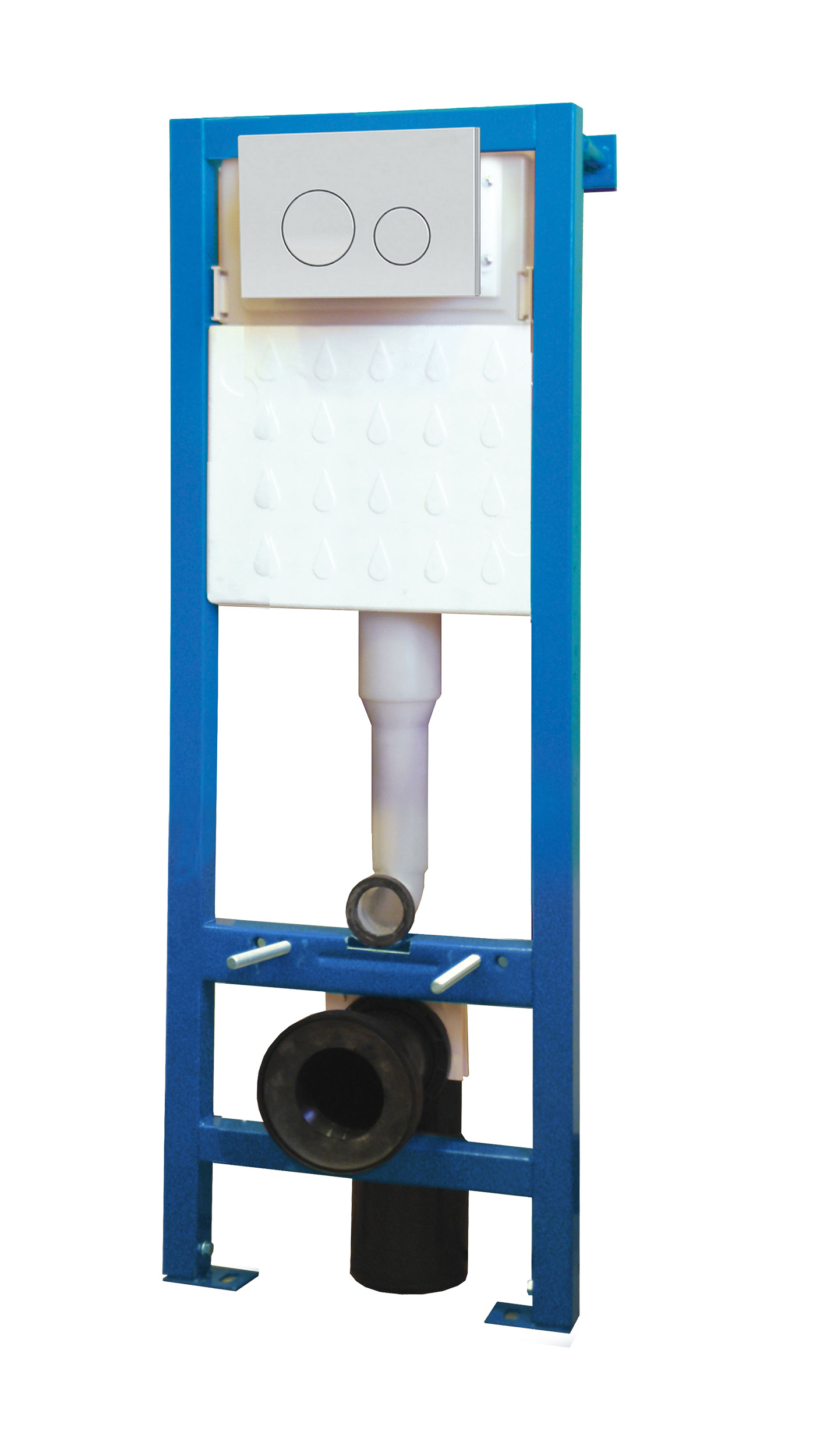 LaVita Lav 101.4.1 stelaż podtynkowy do miski WC z przyciskiem spłukującym białym (5908211494838, 5900378301844)