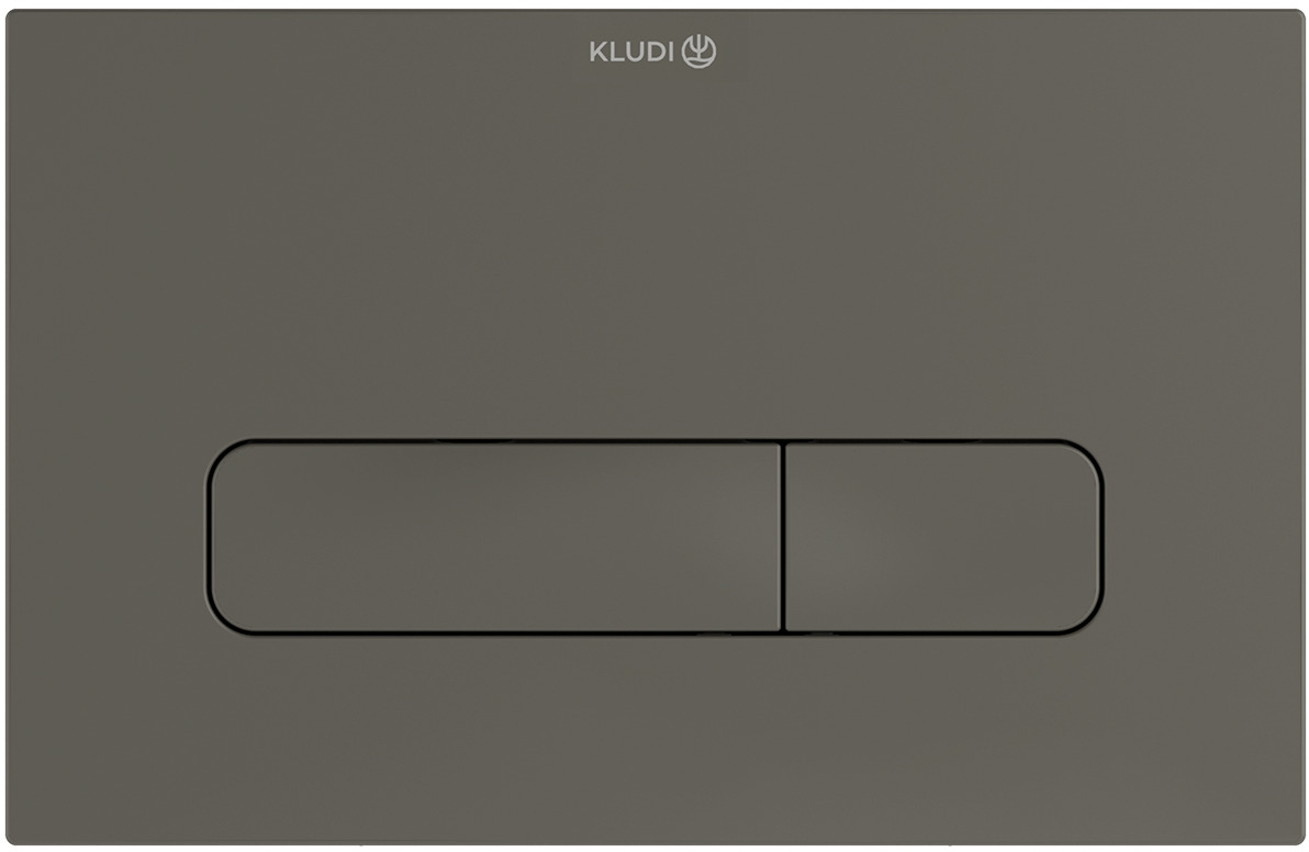 Kludi Unifix przycisk spłukujący do WC szary mat 30PP01O1