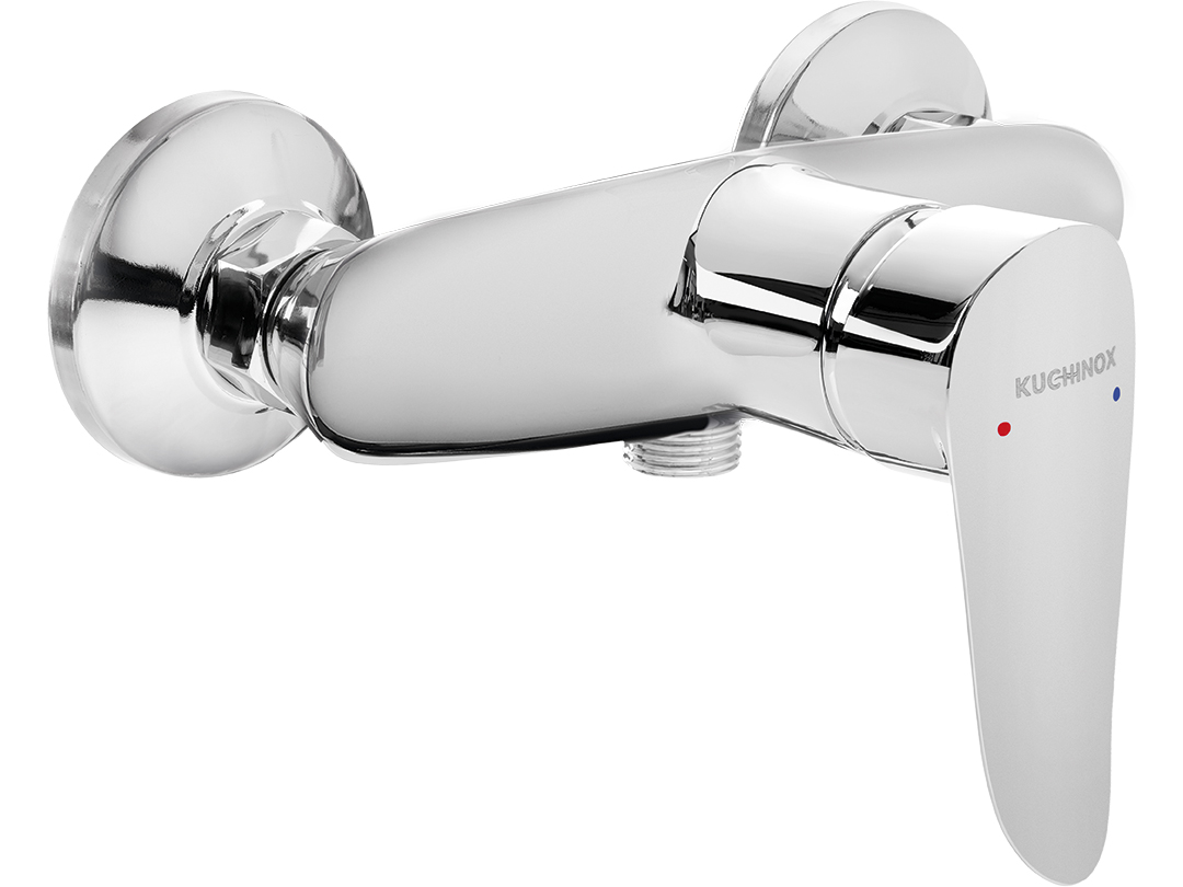 Kuchinox Cento bateria prysznicowa ścienna chrom BKC040D