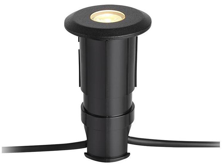 Markslöjd Garden 24 Spot lampa najazdowa zewnętrzna 1x3W czarna 107285