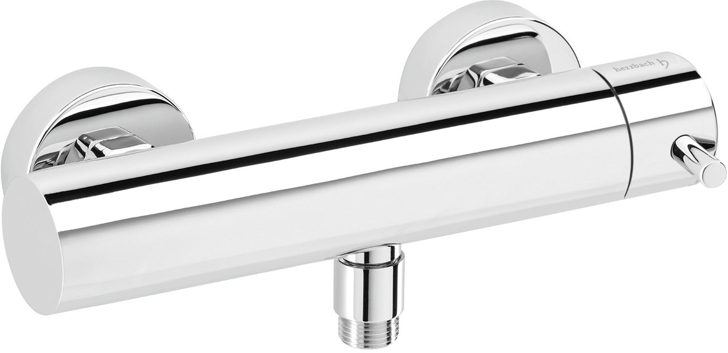 Herzbach Deep bateria prysznicowa ścienna chrom 18.210000.1.01