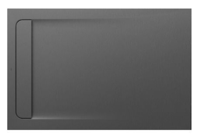 Roca Aquos brodzik 140x90 cm prostokątny kompozyt Stonex szary łupek AP60157838401200