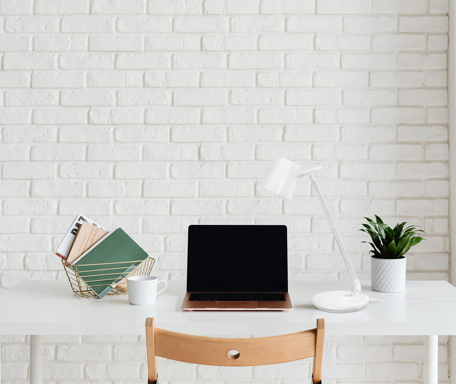 Kaja Bolek lampa biurkowa 1x7 W biała K-BL1527BIAŁY