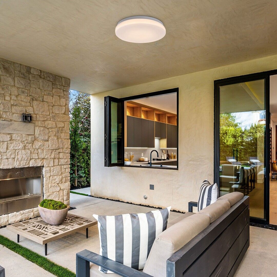 Rabalux Lowar plafon zewnętrzny 1x12 W biała 77133