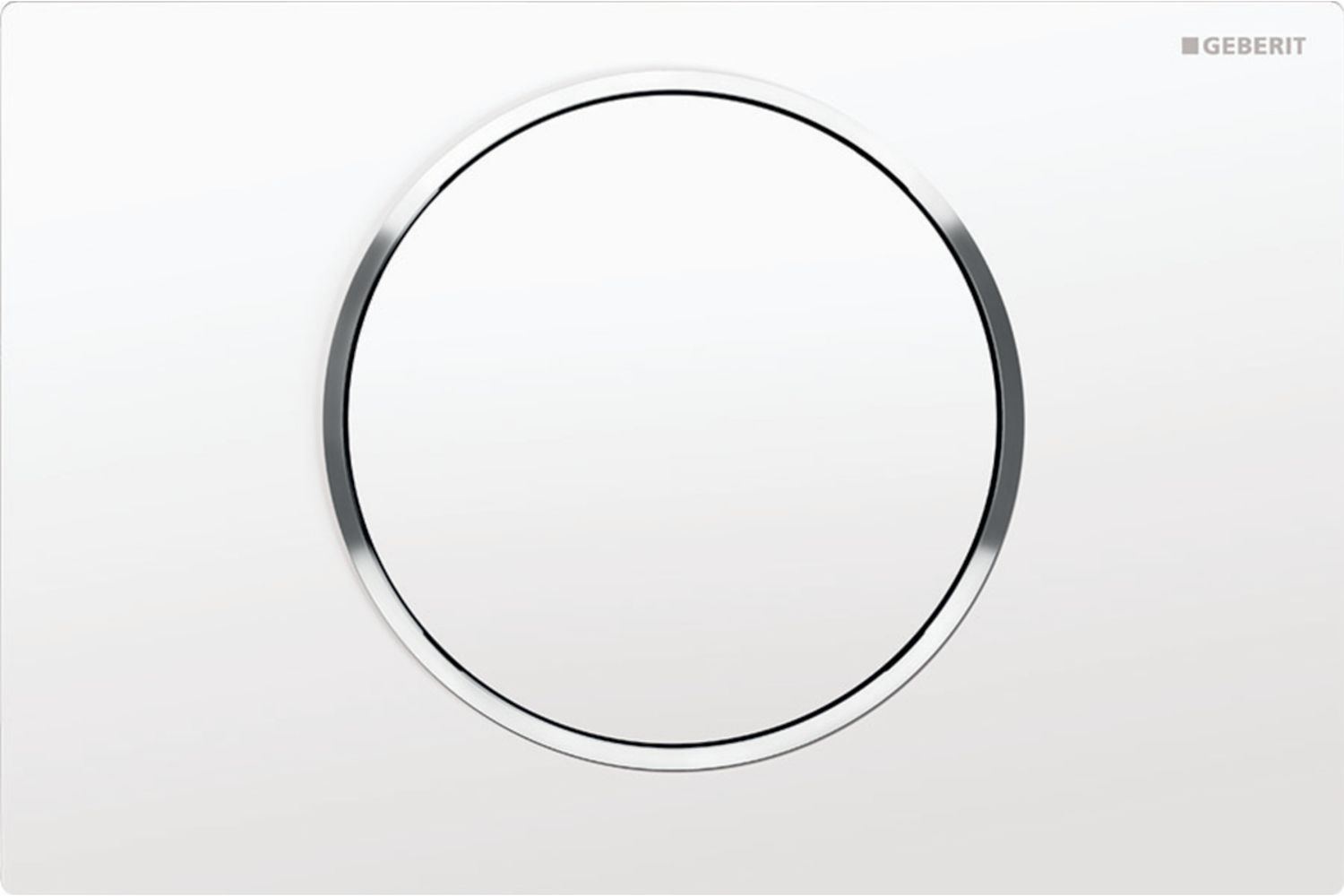 Geberit Sigma10 przycisk spłukujący przedni biały/chrom błyszczący/biały 115.758.KJ.5