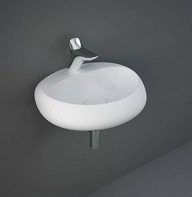 Rak Ceramics Rak Cloud umywalka 55x42,5 cm ścienna biała mat CLOWB5501500A