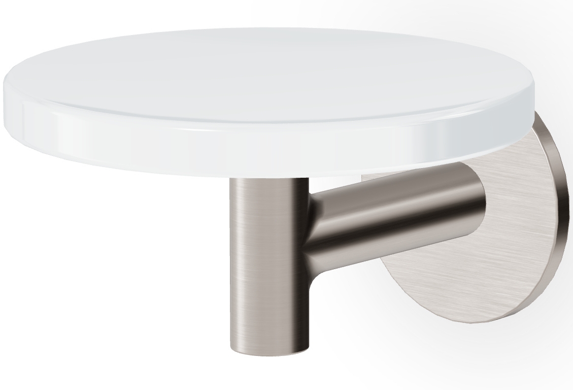 Zucchetti Pan mydelniczka ścienna nikiel-biała ZAC610.C3