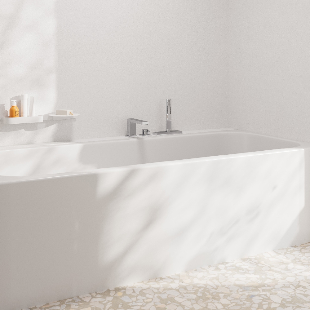 Hansgrohe Tecturis E bateria wannowo-prysznicowa nawannowa chrom 73443000