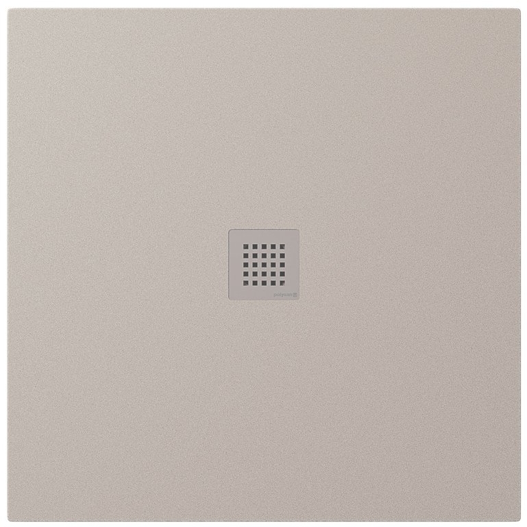 Polysan Treneca brodzik kwadratowy 100x100 cm beżowy 84301.81