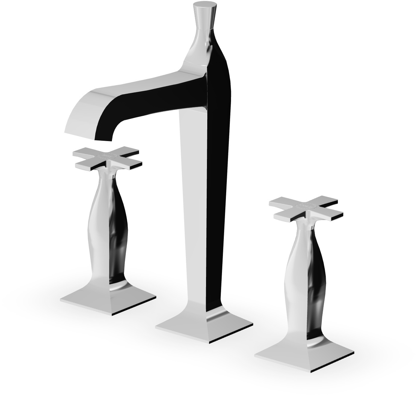 Zucchetti Bellagio bateria umywalkowa 3-otworowa chrom ZB1426