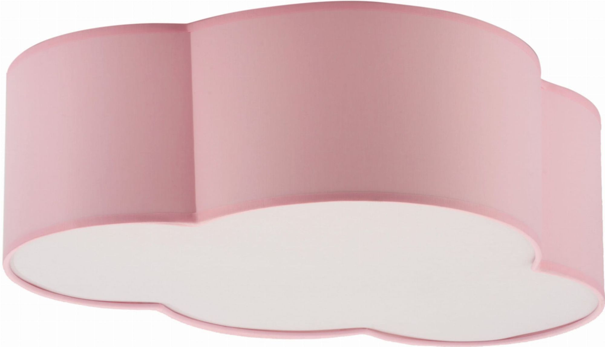 TK Lighting Cloud plafon 2x15W różowy/biały 6075
