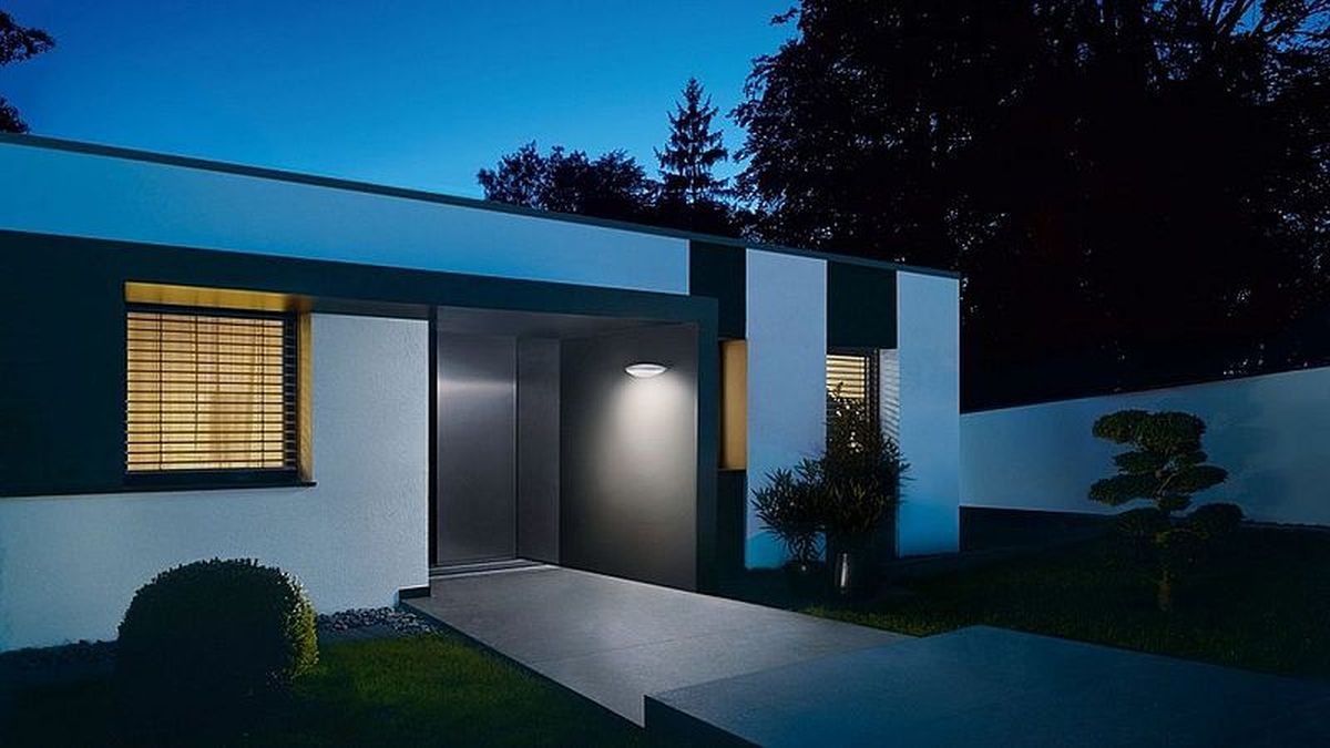 Steinel L 825 kinkiet zewnętrzny 1x12W LED z czujnikiem ruchu antracyt/biały ST059903