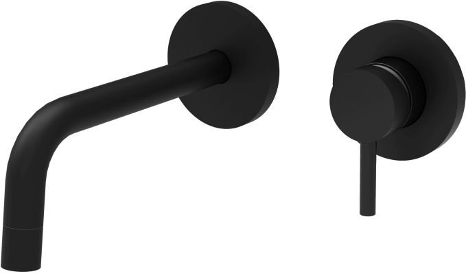 Paffoni Light bateria umywalkowa podtynkowa czarny mat LIG006NO70