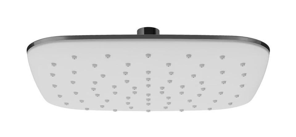 Ravak 983.10 deszczownica 25 cm kwadratowa biały/chrom X07P347