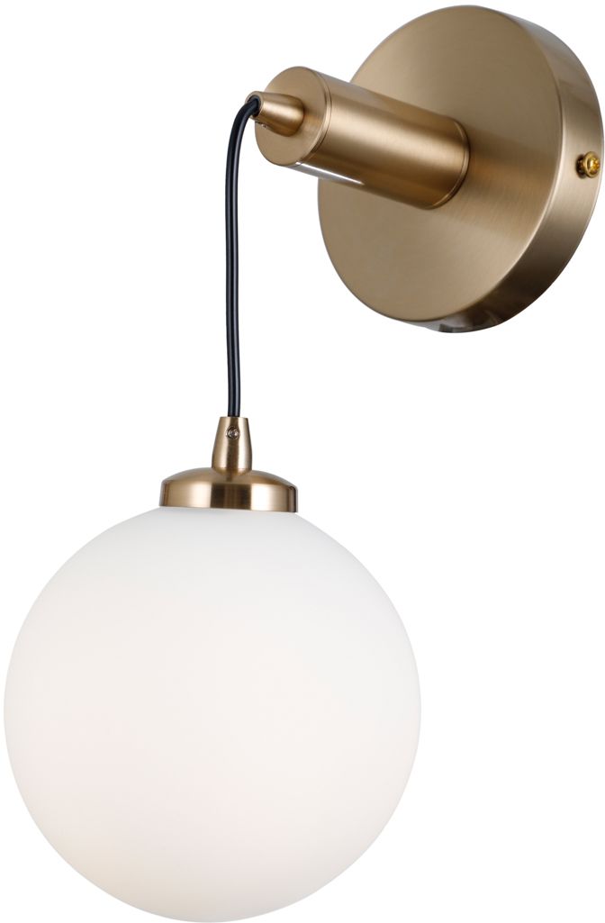 Italux Perlos kinkiet 1x5 W mosiądz WL-54456-1-HB