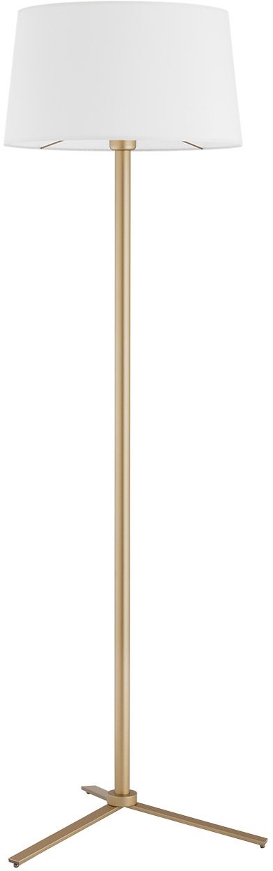 Argon Cavalino lampa stojąca 1x15W biały/złoty 8307