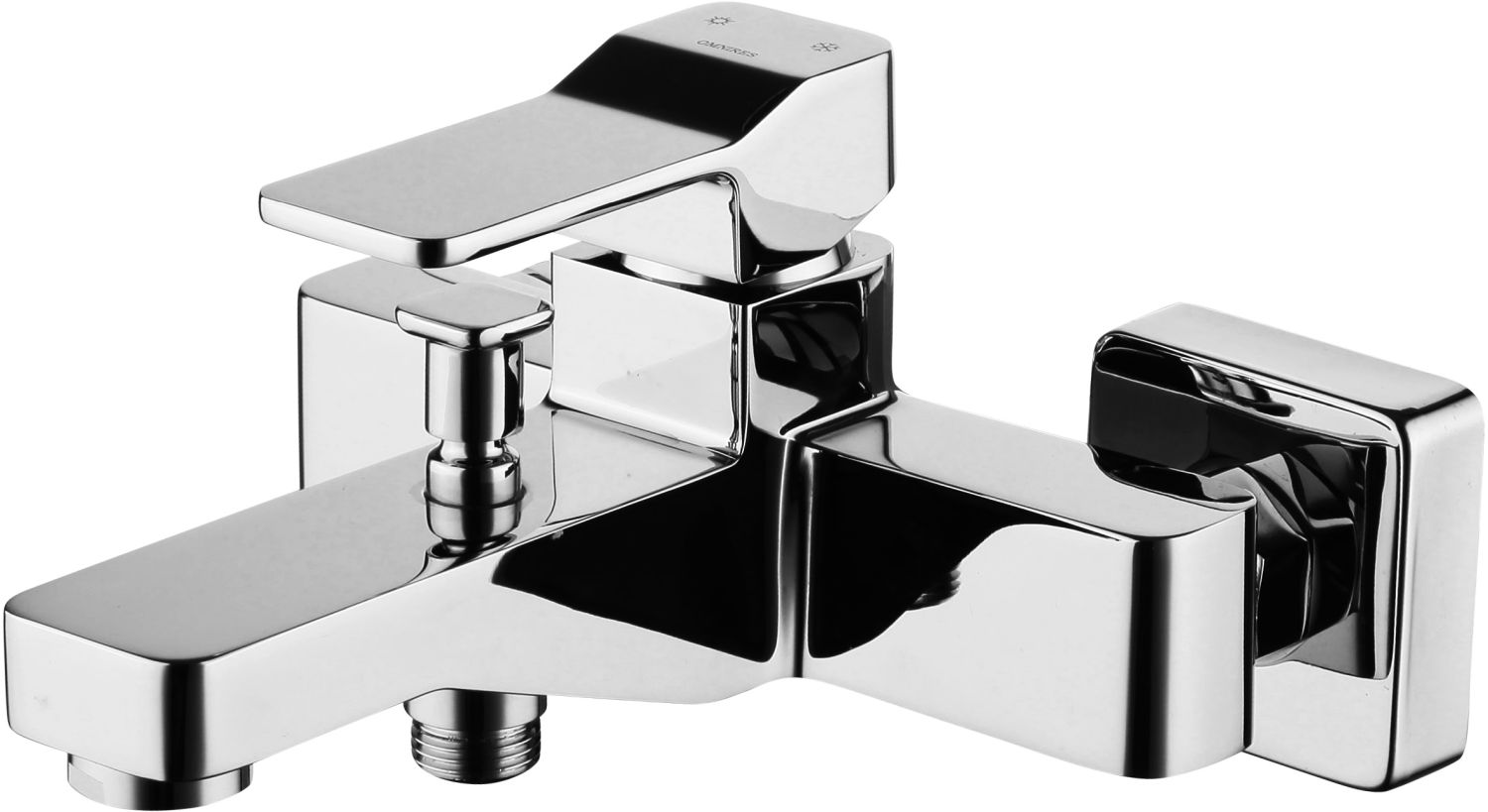 Omnires Slide bateria wannowo-prysznicowa ścienna chrom SL7730CR