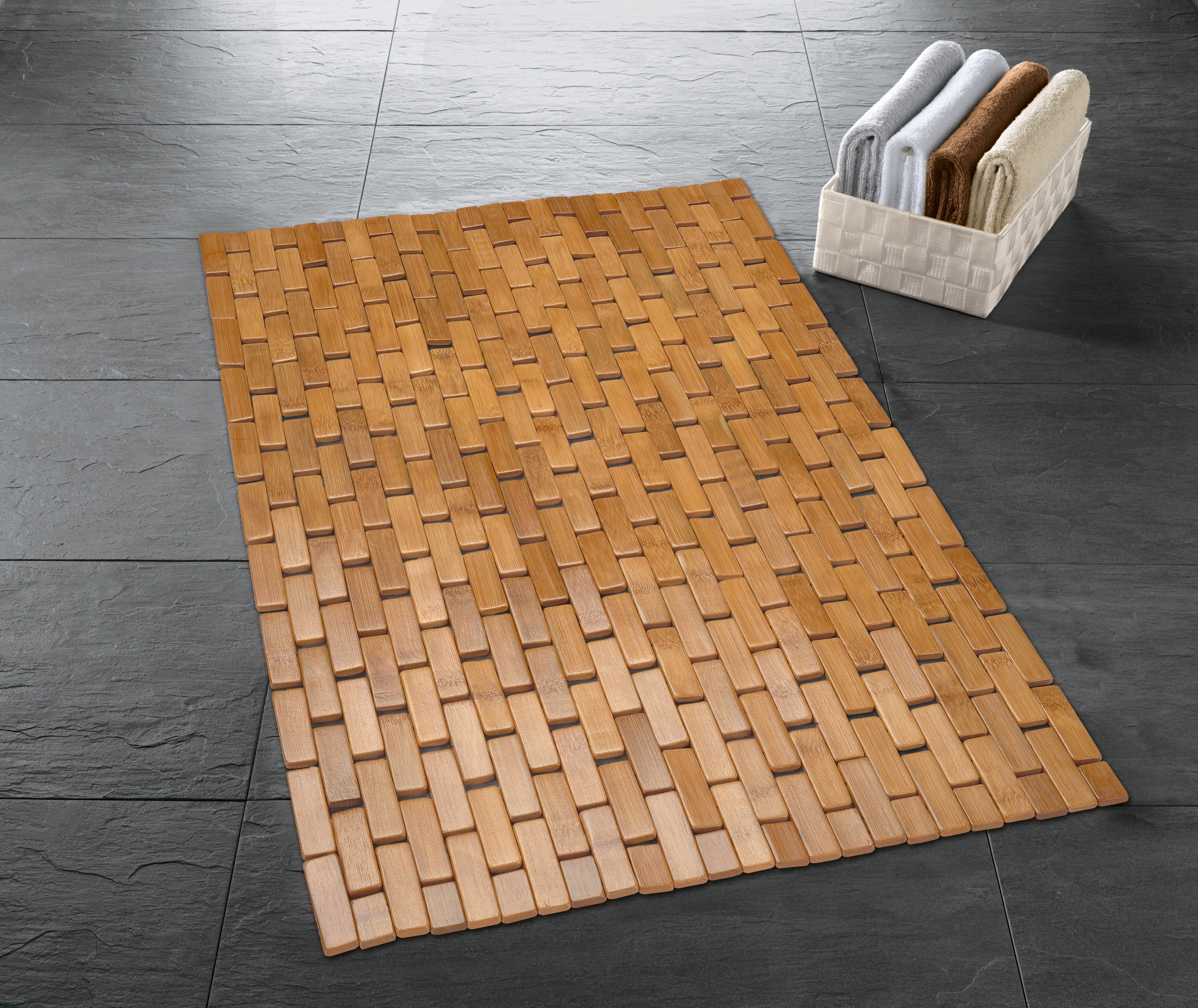 Kleine Wolke Palito mata łazienkowa 70x50 cm nature 9113202324 - Wysyłka w 24h