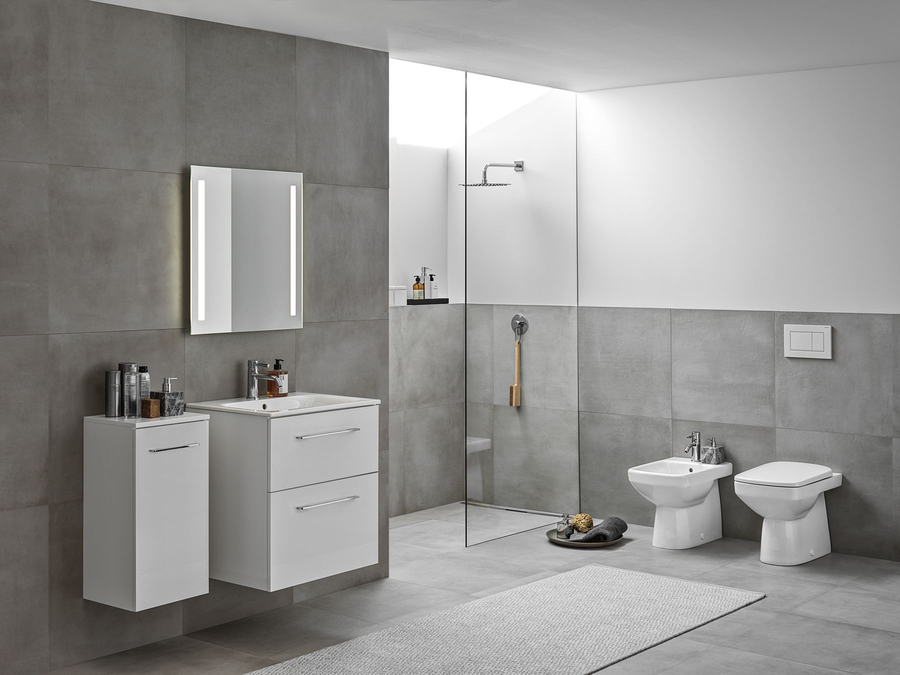 Geberit Selnova Square umywalka 60x48 cm prostokątna meblowa-wpuszczana biała 500.994.00.1