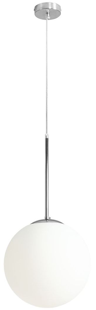 Aldex Bosso lampa wisząca 1x60W chrom/biała 1087G4