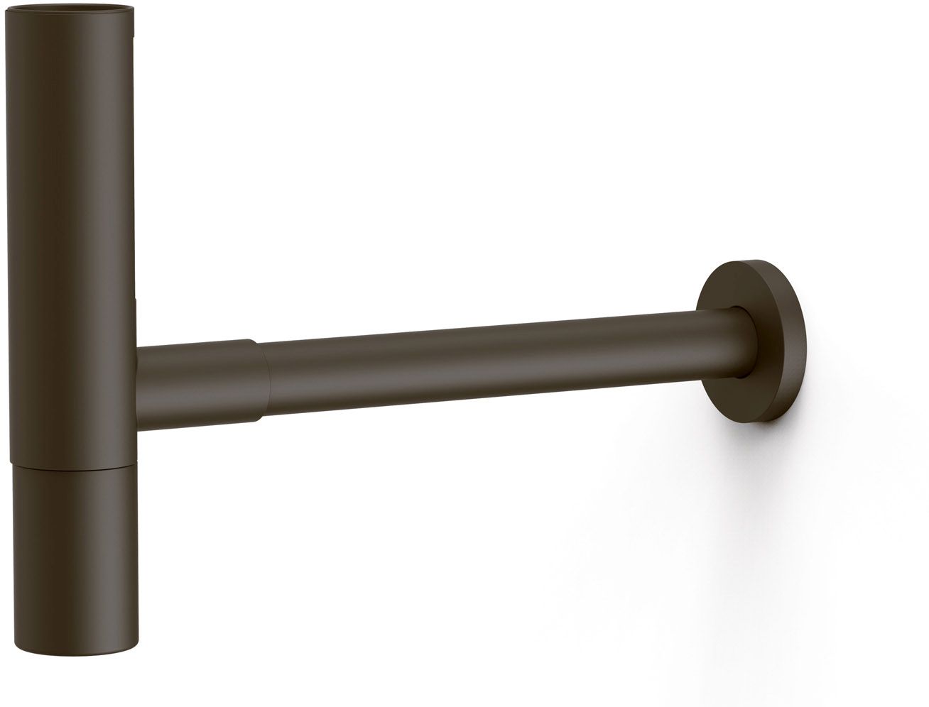 Tres Selection syfon do umywalki teleskopowy czarny brąz 16110342KMB