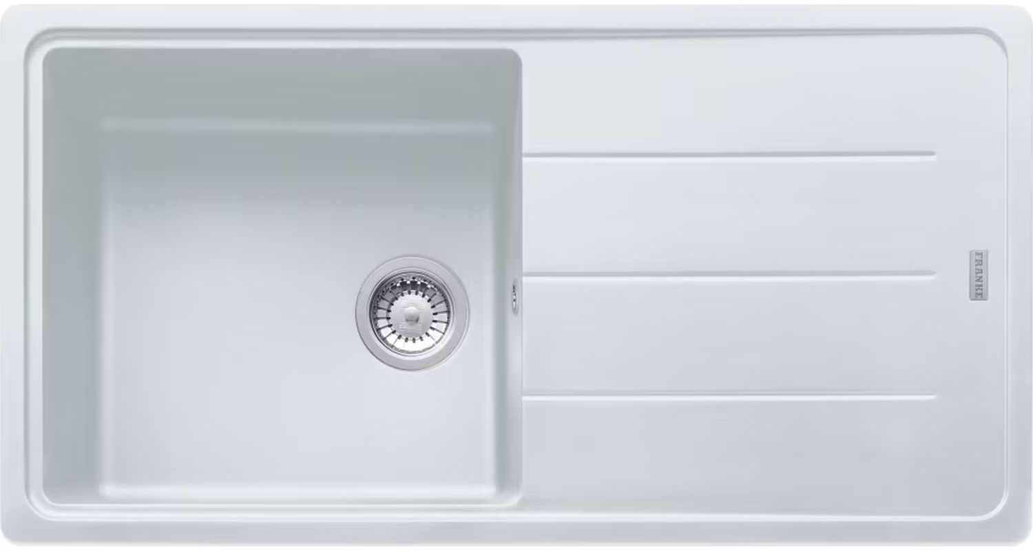 Franke Basis BFG 611-97 zlewozmywak 97x50 cm Fragranite biały polarny 114.0676.290