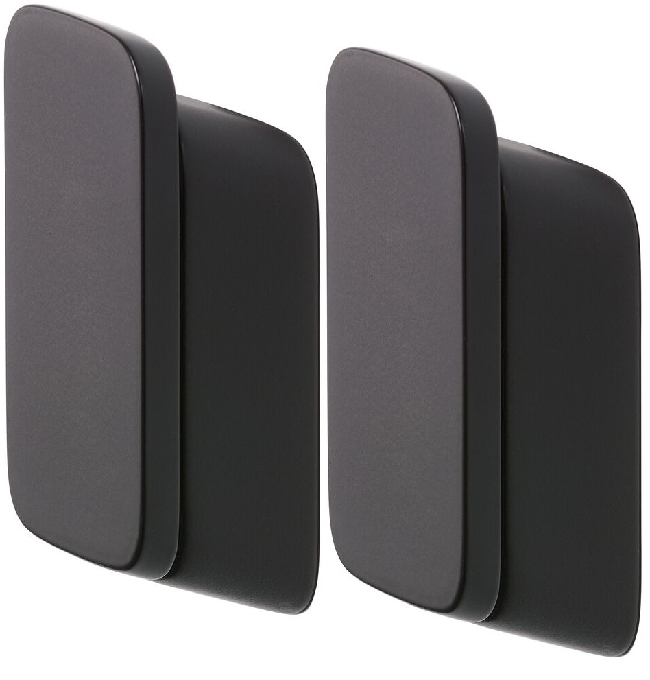 Geesa Shift haczyk na ręcznik 2 szt czarny 919915-06