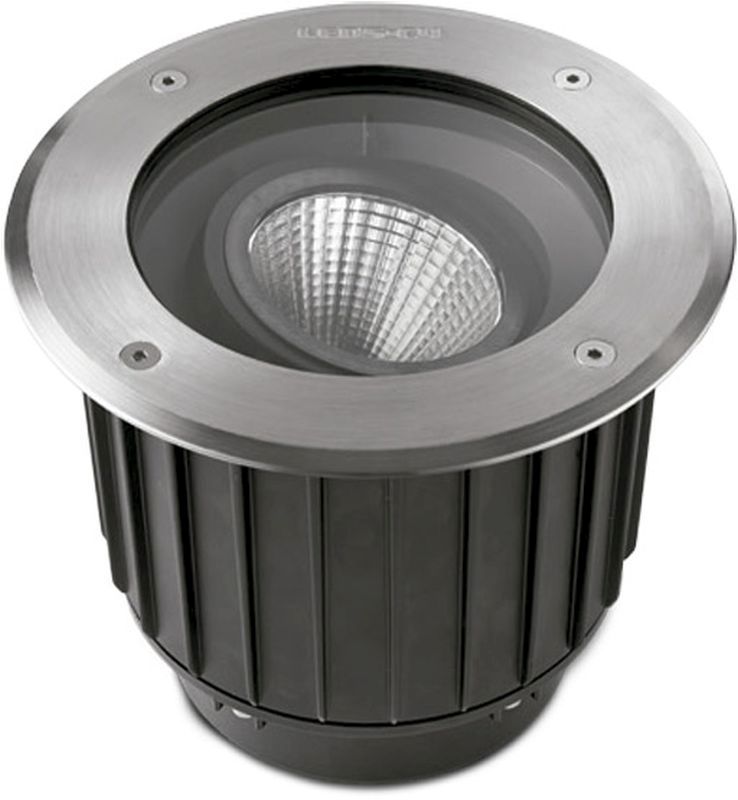 Leds C4 Gea Cob lampa najazdowa 1x23W LED stal nierdzewna 55-9909-CA-CL