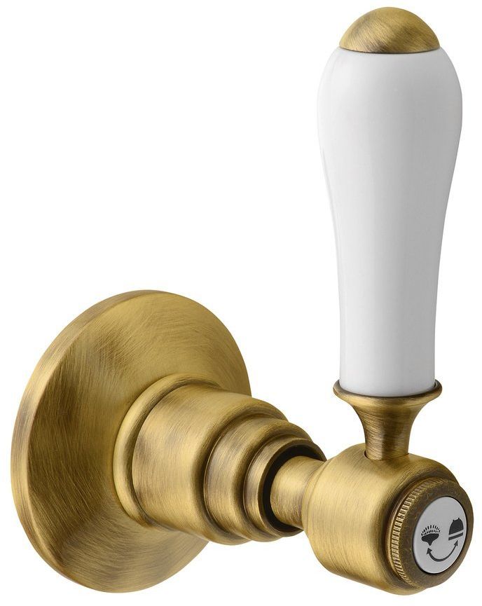 Sapho Antea przełącznik podtynkowy dwukierunkowy brązowy/biały DEVIN106