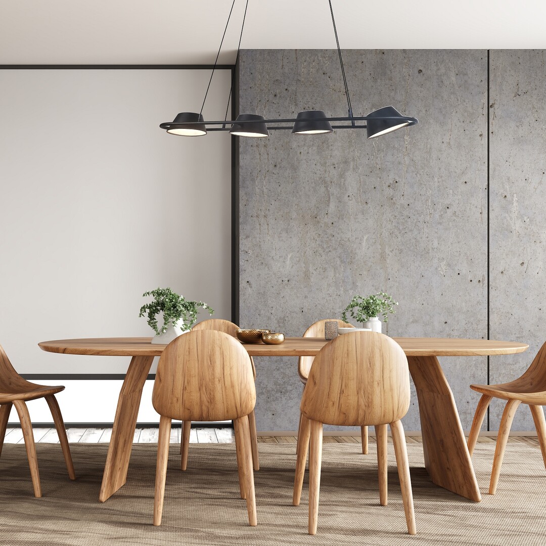 Rabalux Odiss lampa wisząca 4x36 W czarna 72218 - Wysyłka w 24h