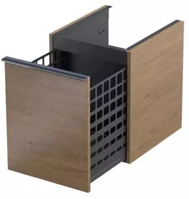 Oristo Etna szafka 40x45,5x50 cm podumywalkowa wisząca dąb kamienny OR52-SN1S-40-78