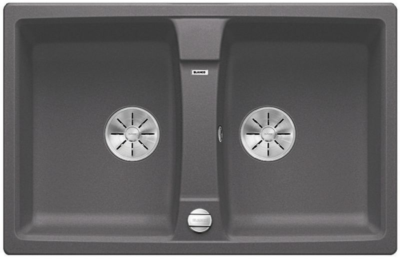 Blanco Lexa 8 zlewozmywak 78x50 cm z Silgranit PuraDur szarość skały 524951